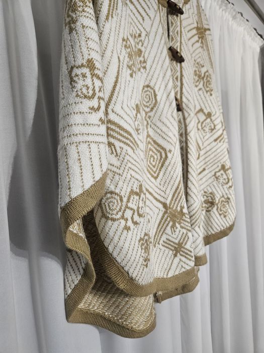 Poncho 100% lână alpaca