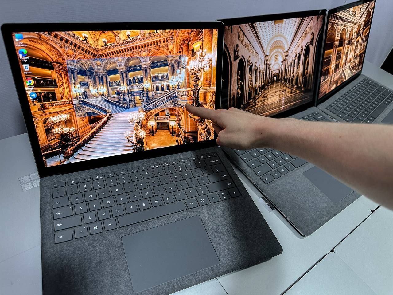 MICROSOFT SURFACE LAPTOP 3 2K sensor ekran biznes klass noutbook
