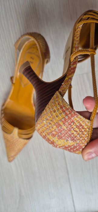 Pantofi piele de sarpe