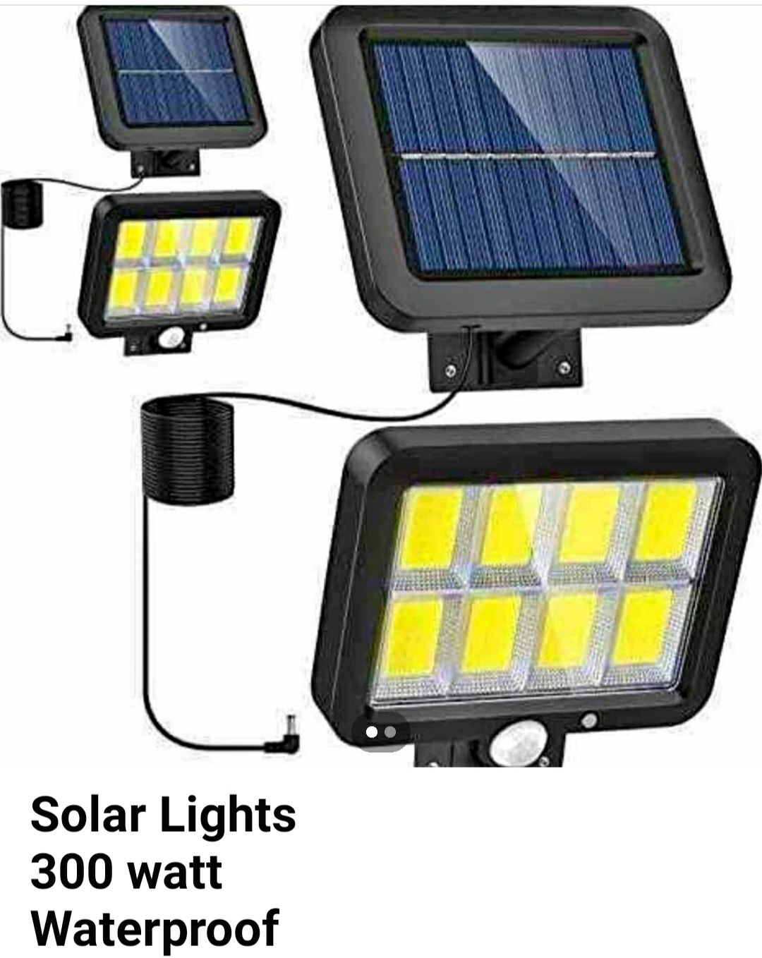 Quyosh panel projector, Solar panel light