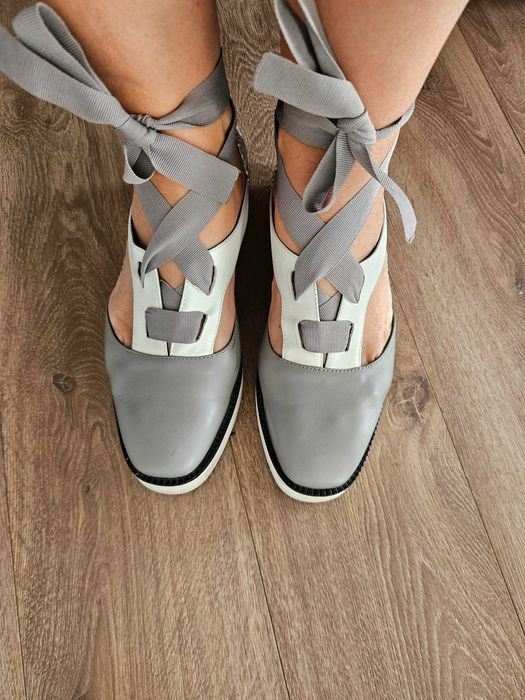Pantofi Il Passo,sneakers rosii, ghetedin piele cu perforati