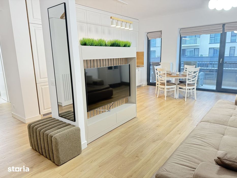 Prima închiriere! 2 camere moderne + parcare în Silk District