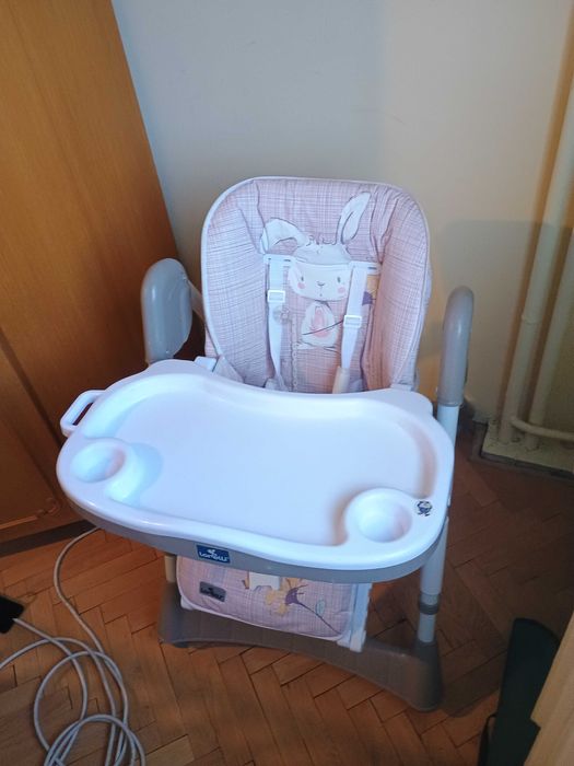 Столче за хранене Lorelli - Gusto, Beige Daisy