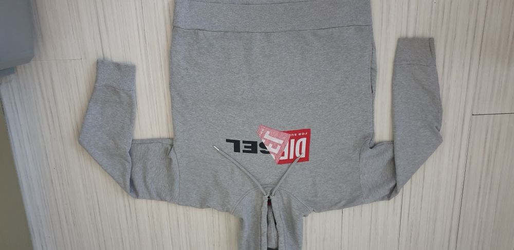 Diesel Oversize Hoodie Cotton Mens Size S - М ОРИГИНАЛ! Мъжки Суичър