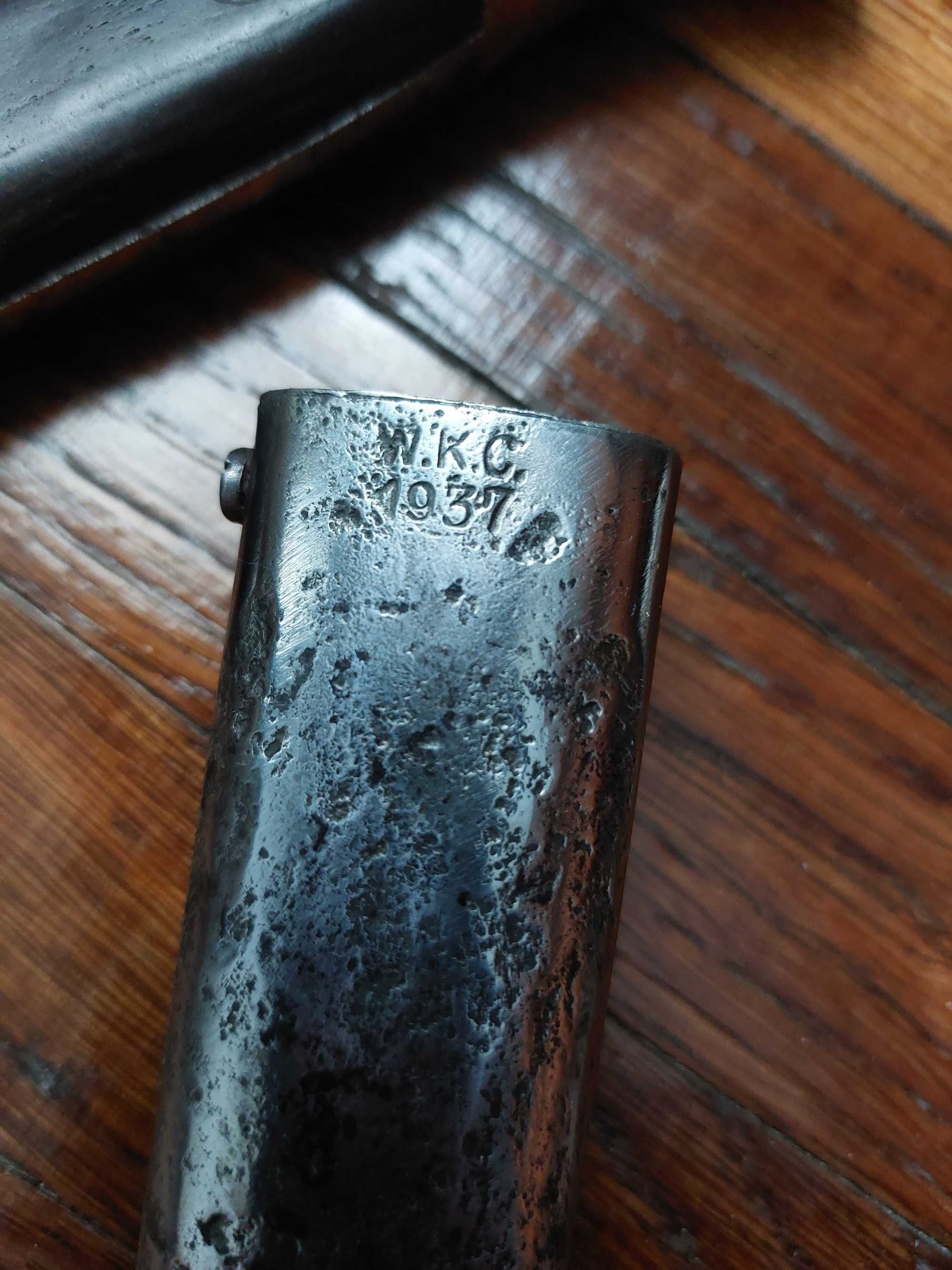 Baioneta Mauser WW2 stare foarte buna NU a fost ascutita! RAR!