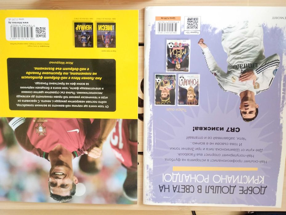 Книжки Кристиано Роналдо