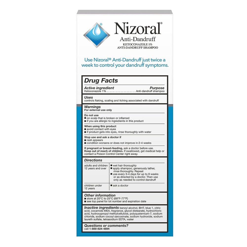 Nizoral Anti-Dandruff shampoo