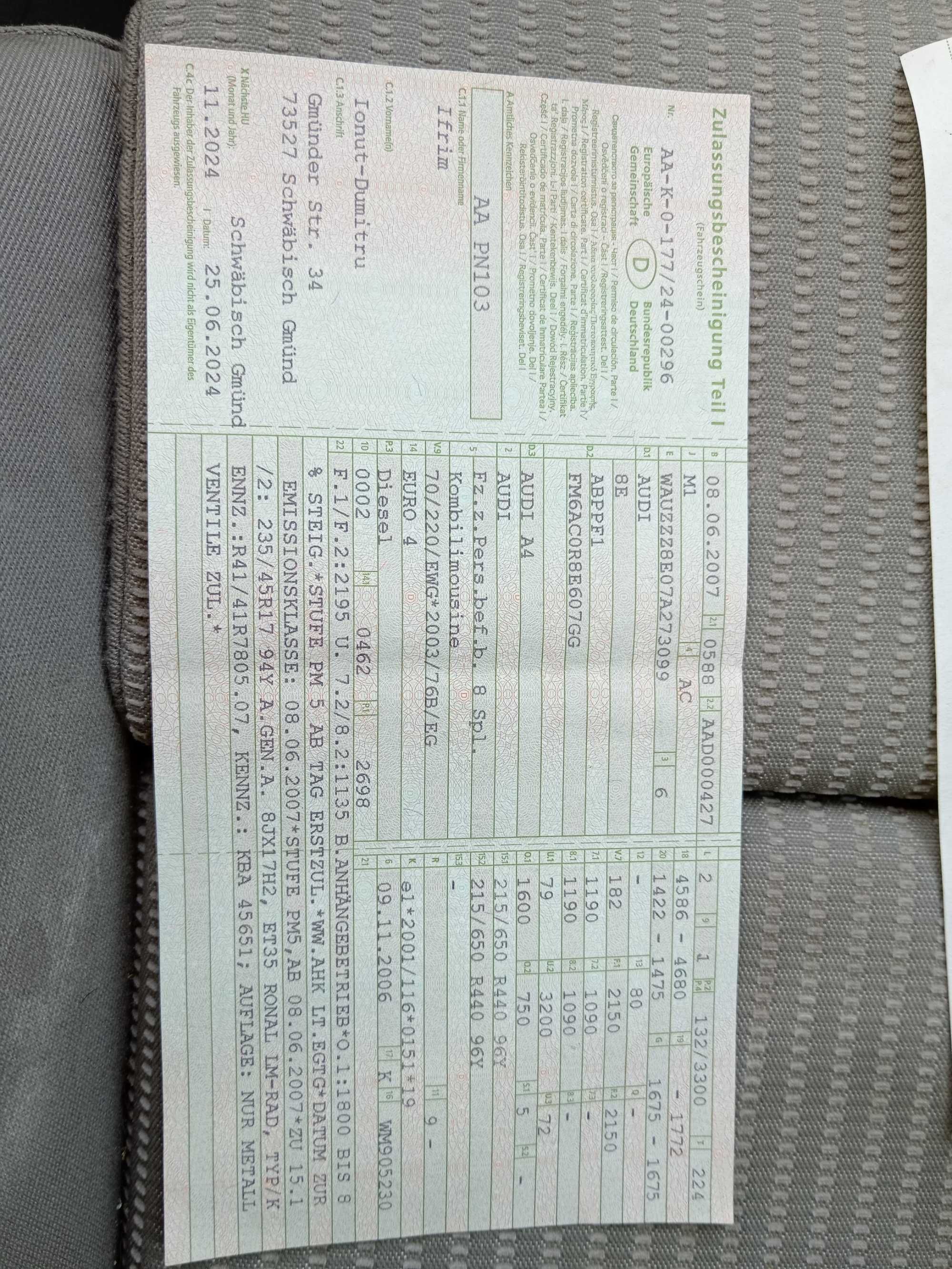 Audi A4 de vanzare