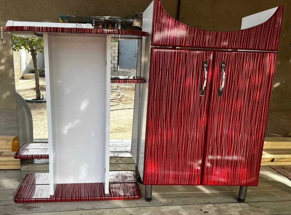 Ванный бөлмеге раковина шкаф, ванна, раковина кухняға сатылады