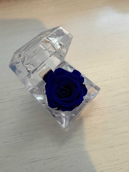 Вечна роза в кристална кутия