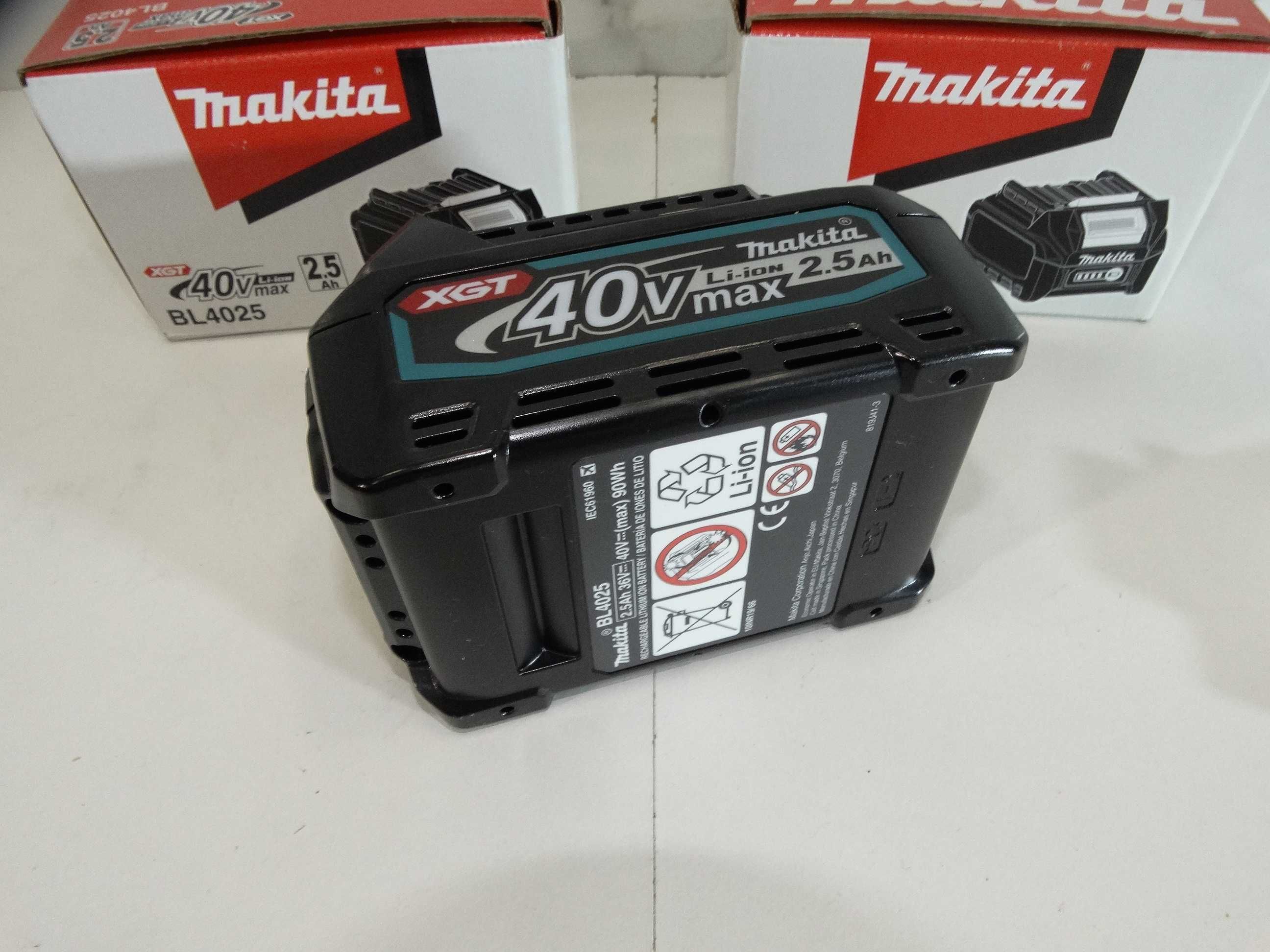 Промо - Ново - Makita BL 4025 - Батерия 40 V / 2.5 Ah