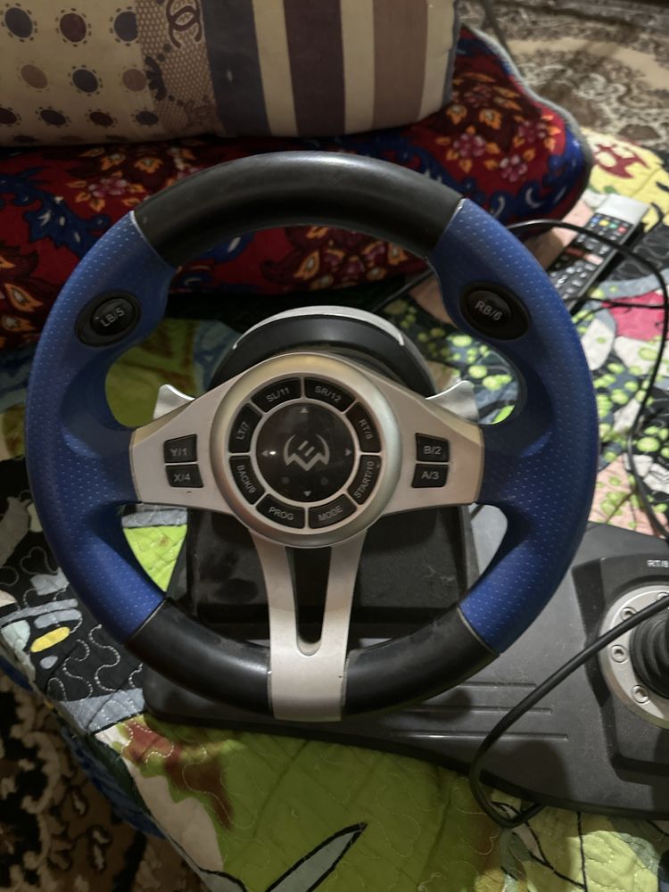 Игравой руль для пк и пс Sven gc W-600