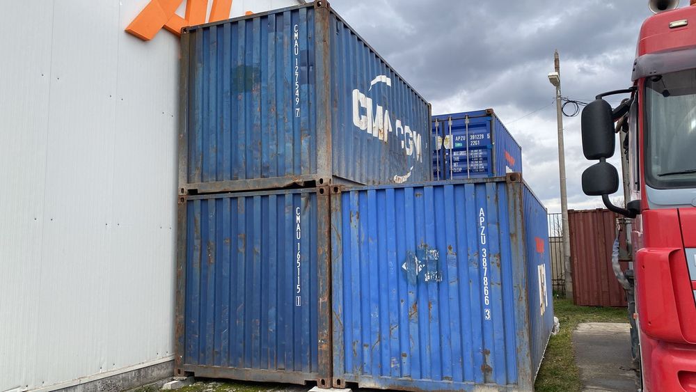 Container Maritim 6m/12m depozitare/tip Birou, vestiar