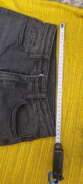 Blugi negri unisex pentru copii