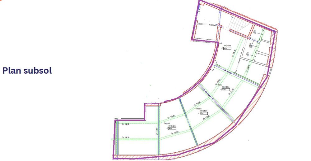 Spațiu comercial de închiriat Bd. Magheru, nr. 2–4, București