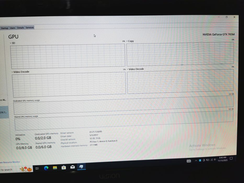 Laptop Vision Gaming