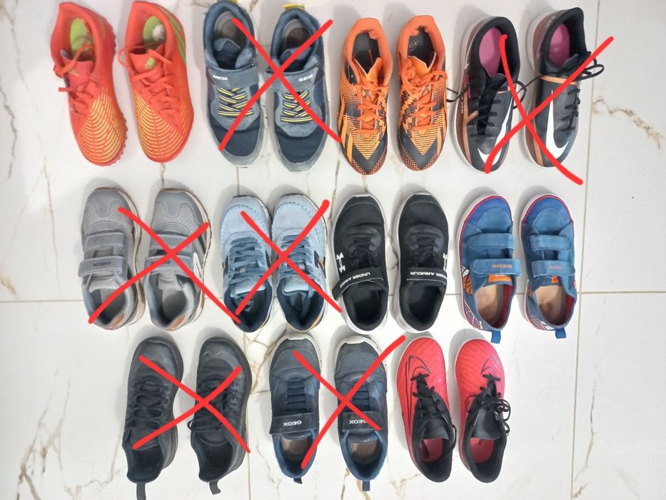 Pantofi sport Nike Adidas Geox Under Armour