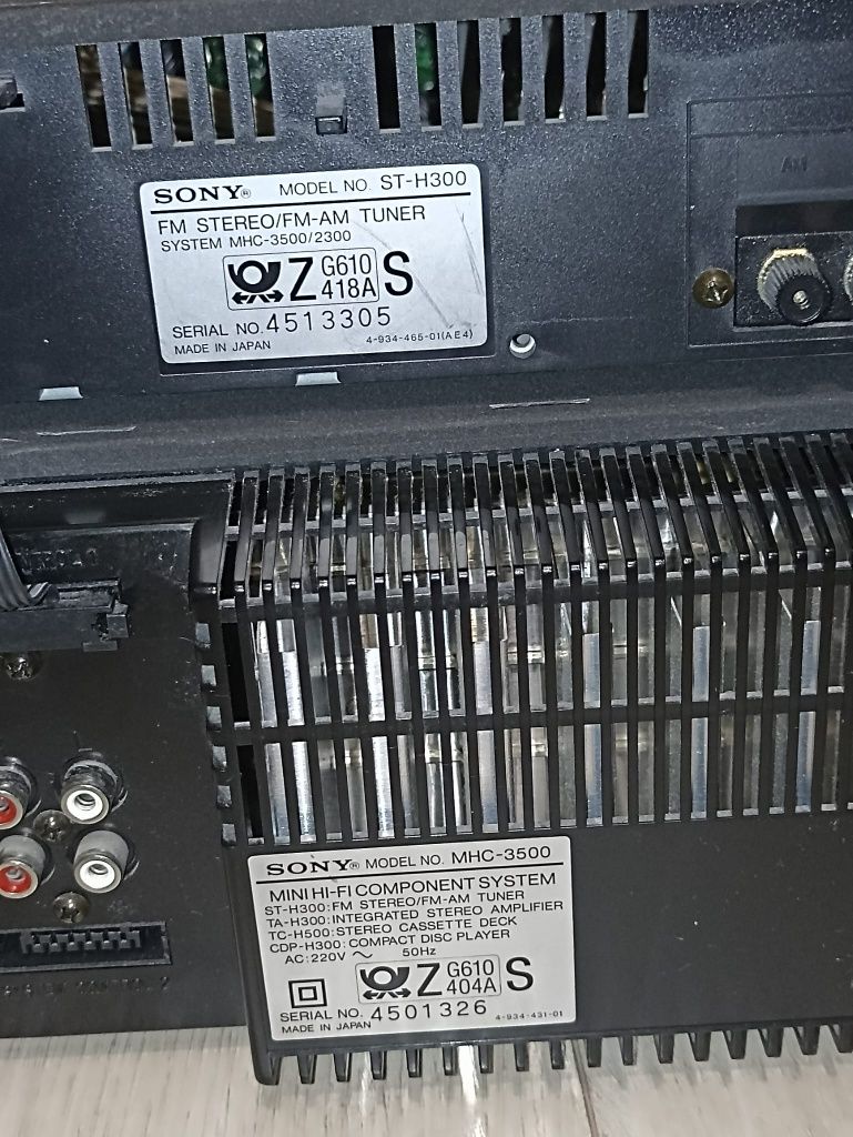Micro sistem linie Sony mhc 3500 vintage