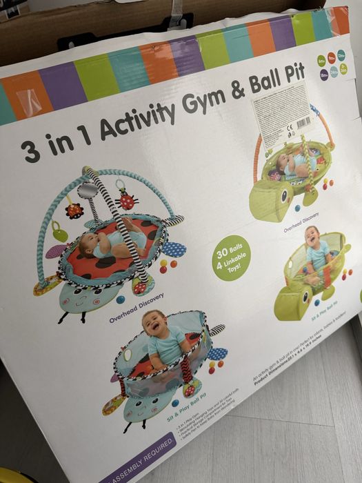 Активна гимнастика 3 в 1 + допълнително топки