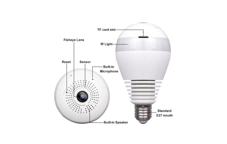 Camera supraveghere The Light ICS-ip BEC1 300 wireless 360 grade