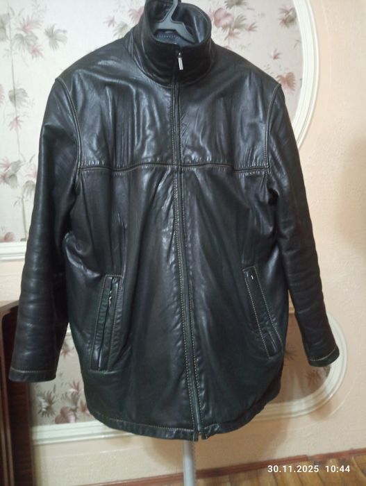 Кожaнная куртка мужская