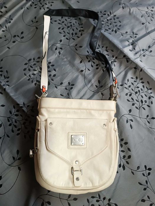 Маркови дамски чанти естествена кожа CK, Renato Angi