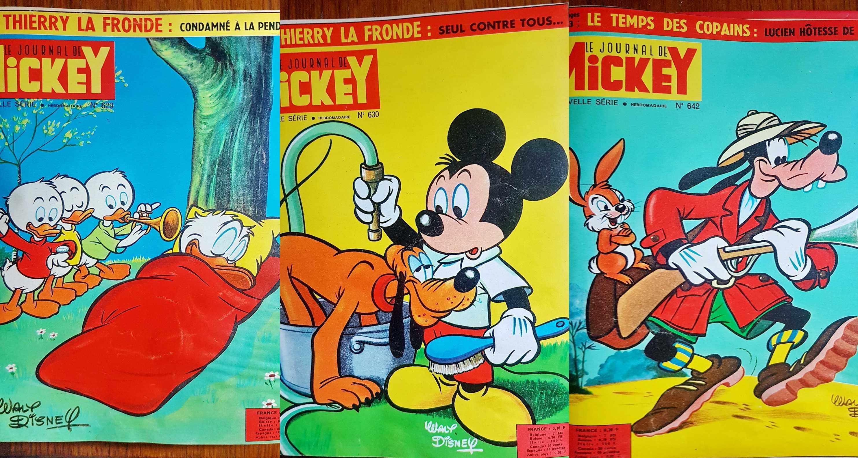 D478-Jurnalul lui MICKEY Walt Disney-Album 31-an 1964 Belgia franceza.