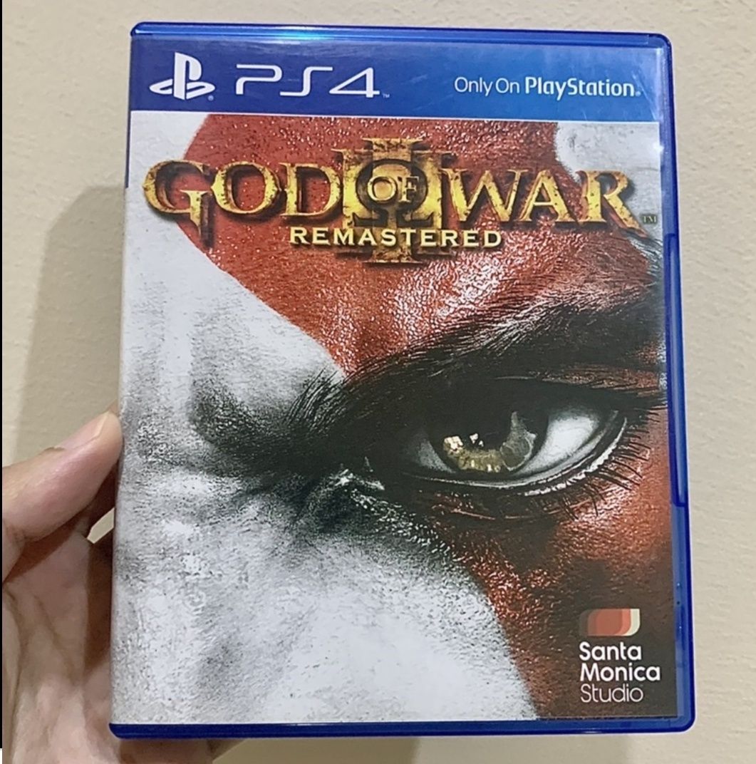 PS4 God of war - колекция 3 и 4