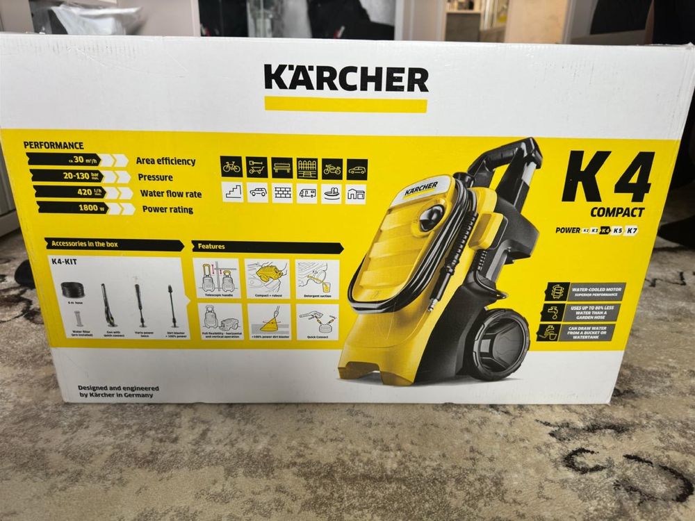 Мойка высокого давления Karcher k4 compact 130 бар