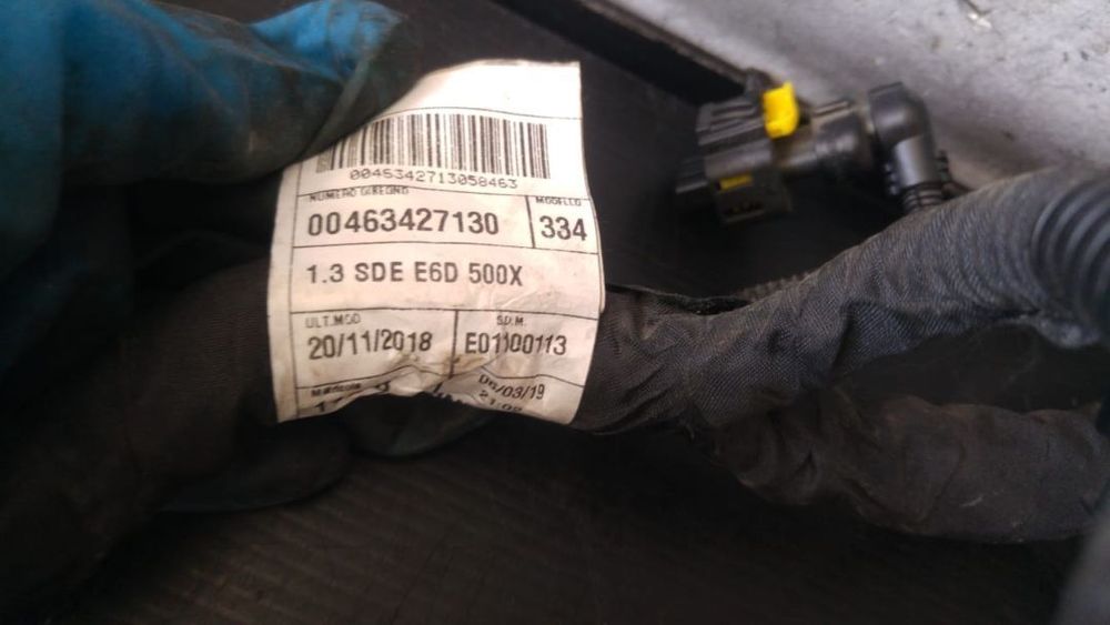 instalatie motor 1.3 d multijet 55283775  fiat  500x  46336182