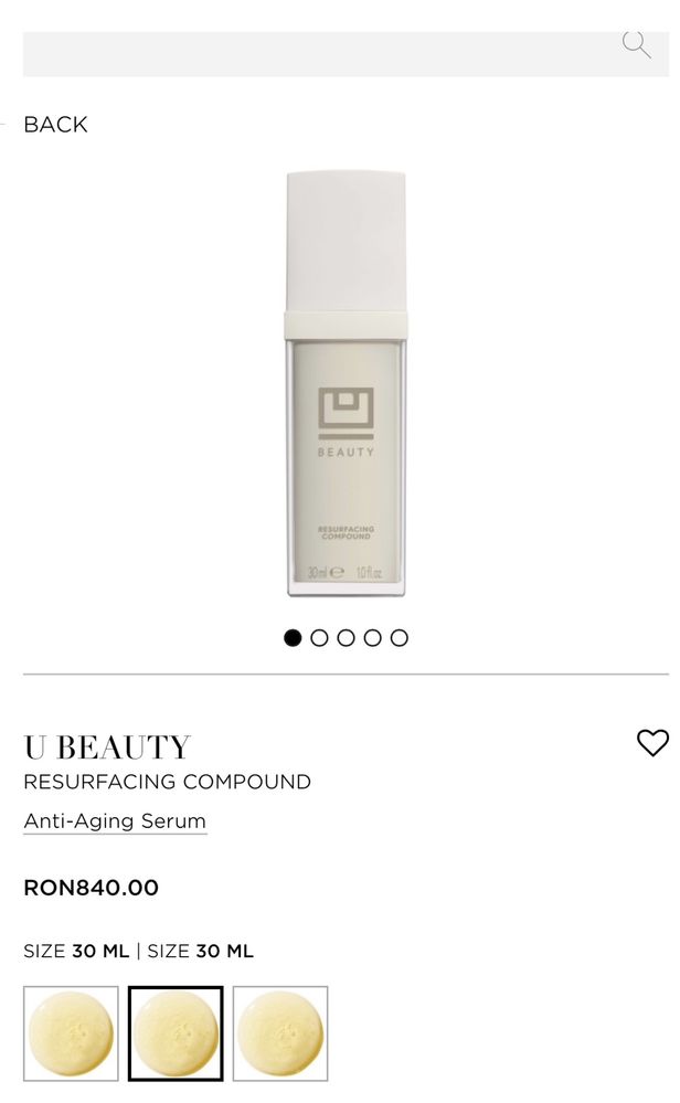 Demachiant Lancome , ser U Beauty Resurfacing Compound