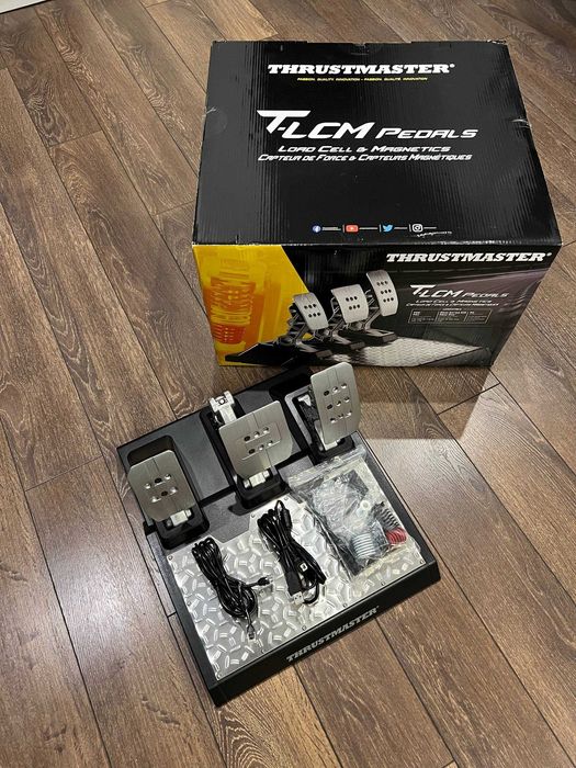 Thrustmaster T-LCM – Load Cell педали, отлично състояние