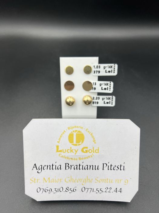 Cercei Aur 14k 1.03gr