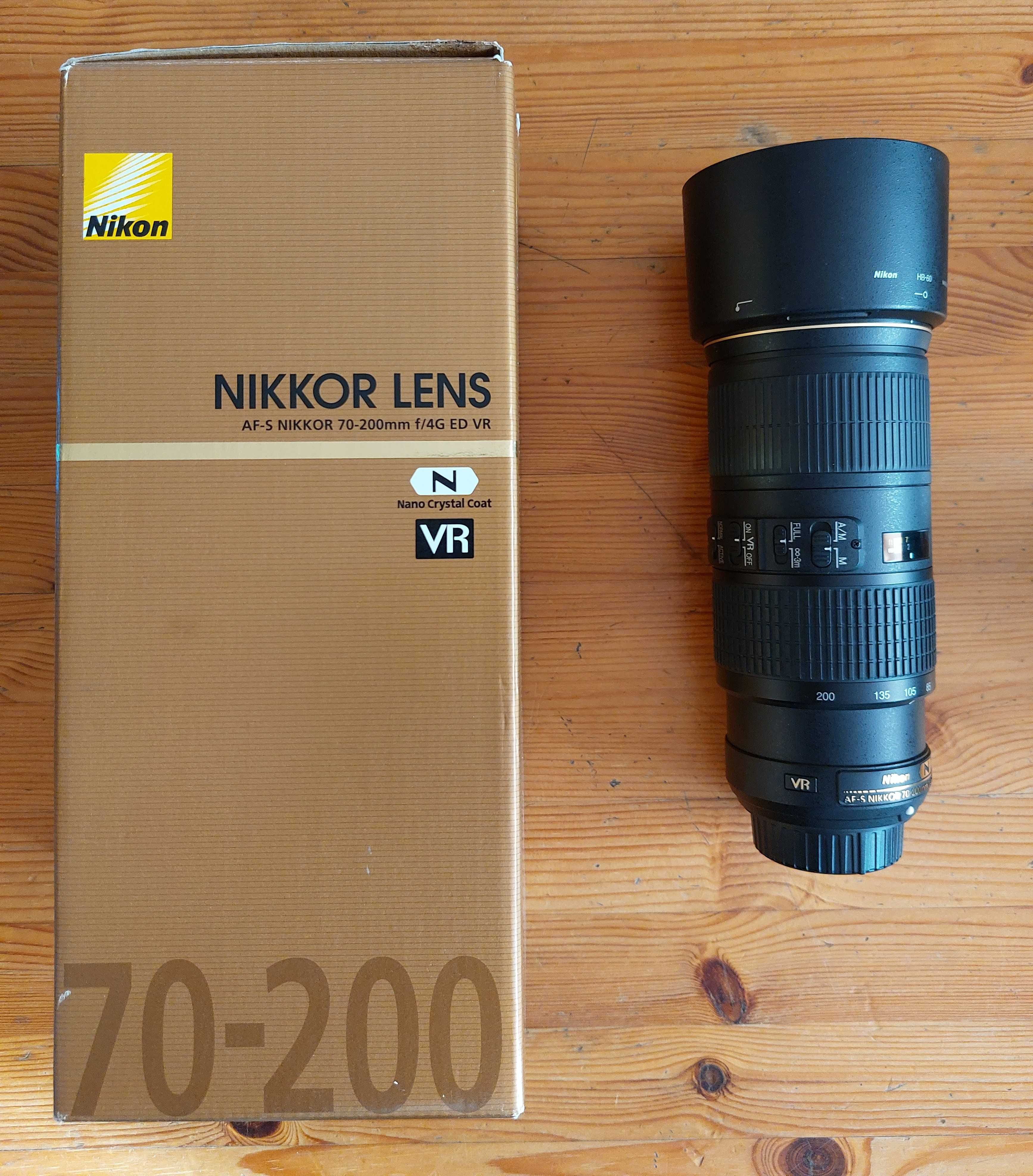 Obiectiv Nikkor 70-200 f4G (Nikon)