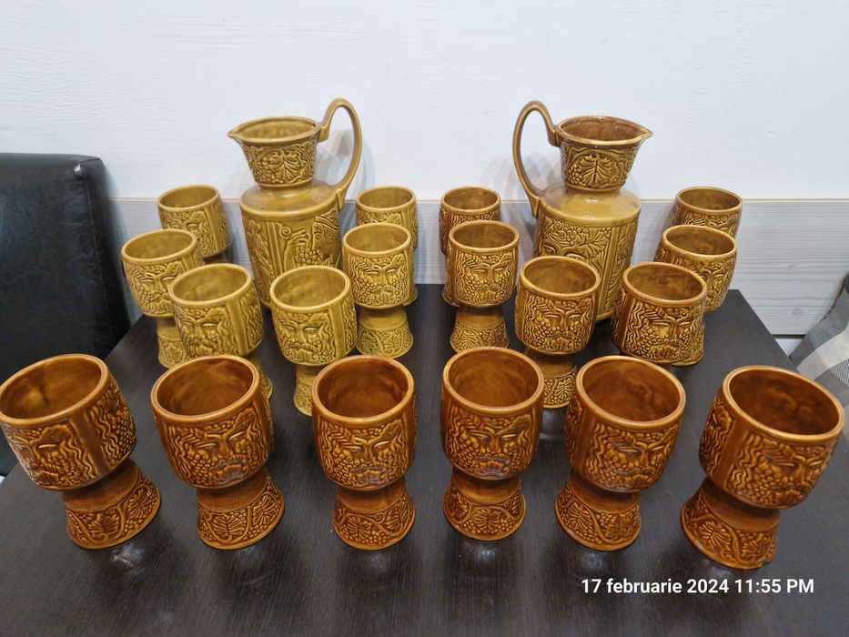 Pahare de vin,carafe vintage
