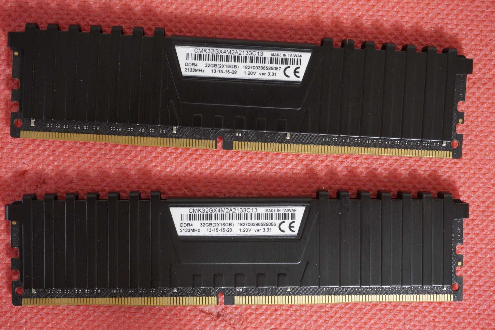 32GB(2x16) CORSAIR VENGEANCE LPX DDR4 2133mt/s cl15