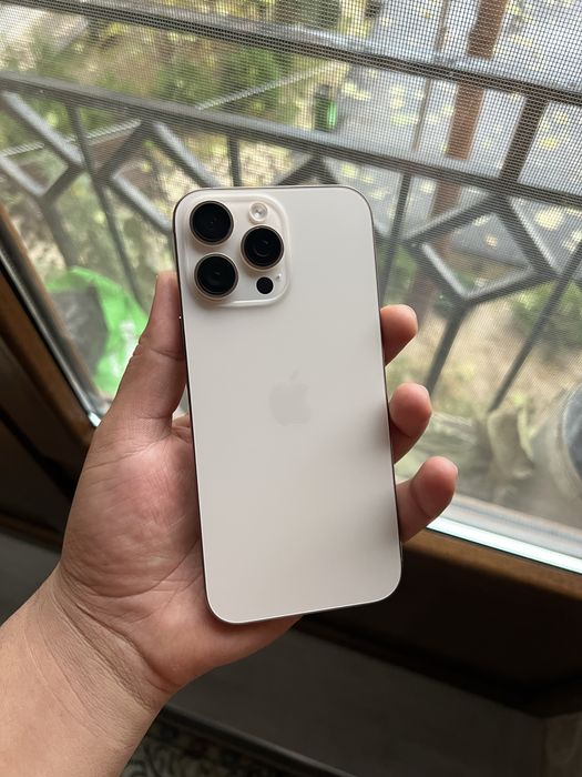 IPhone 16 Pro Max Sim 100% yomkost Ideal Desert Titan