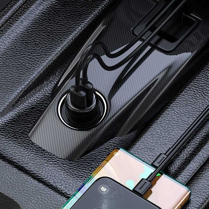 Черен петък!Baseus Wireless MP3Car Charger-MP3 плеър и зарядно за кола