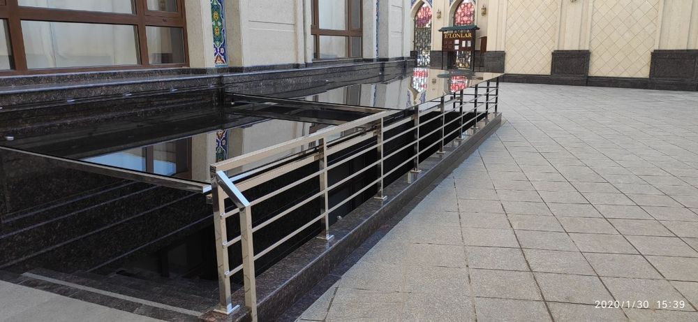 Нержавика ва калйоний ойна  душ кабина акфа ешик ромлар