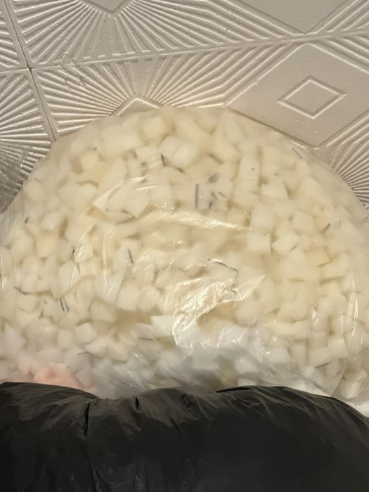 Обрезки паралона, паралоновая крошка