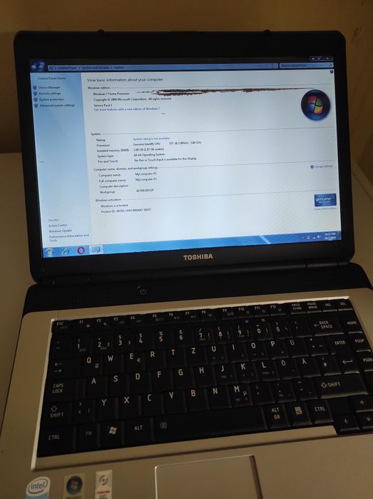 Laptop Toshiba L300