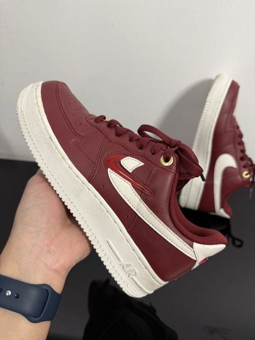 NIKE Air Force 1 (38 24cm unisex) Noi Originali piele incaltaminte