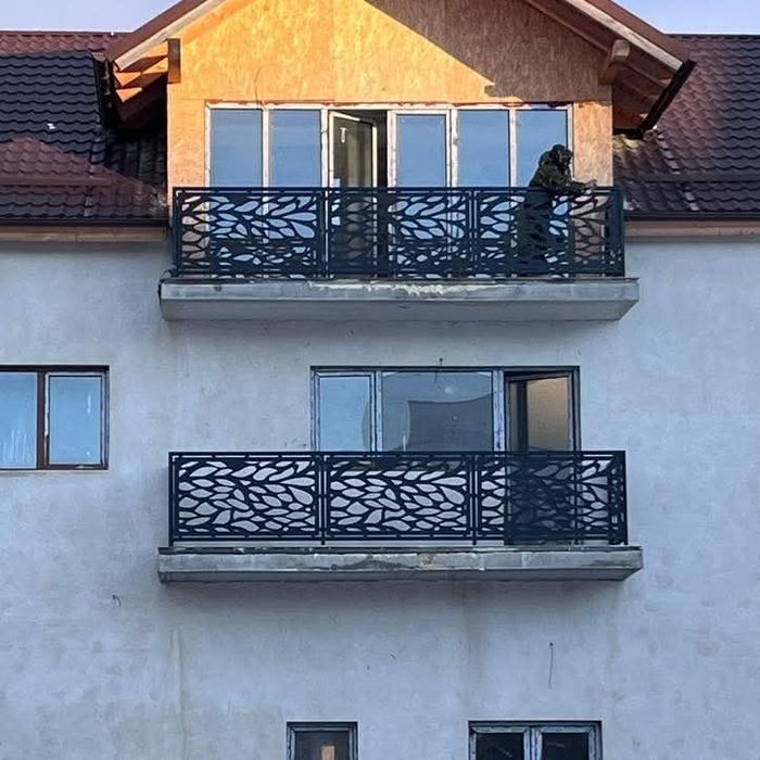 Balustrada din tablă decupata