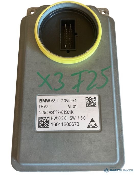 Modul de control balast LED BMW X3 II F25 2010 - 2017 63.11 7 354 974
