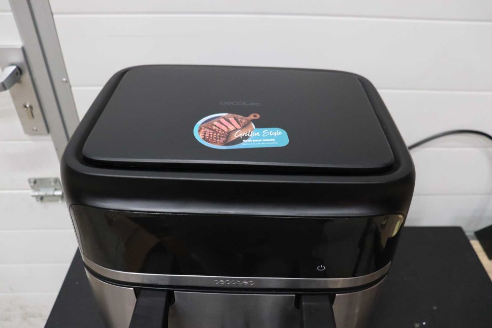 Фритюрник с горещ въздух Cecotec Cecofry Dual 9000, 2850W, 9л,AirFryer