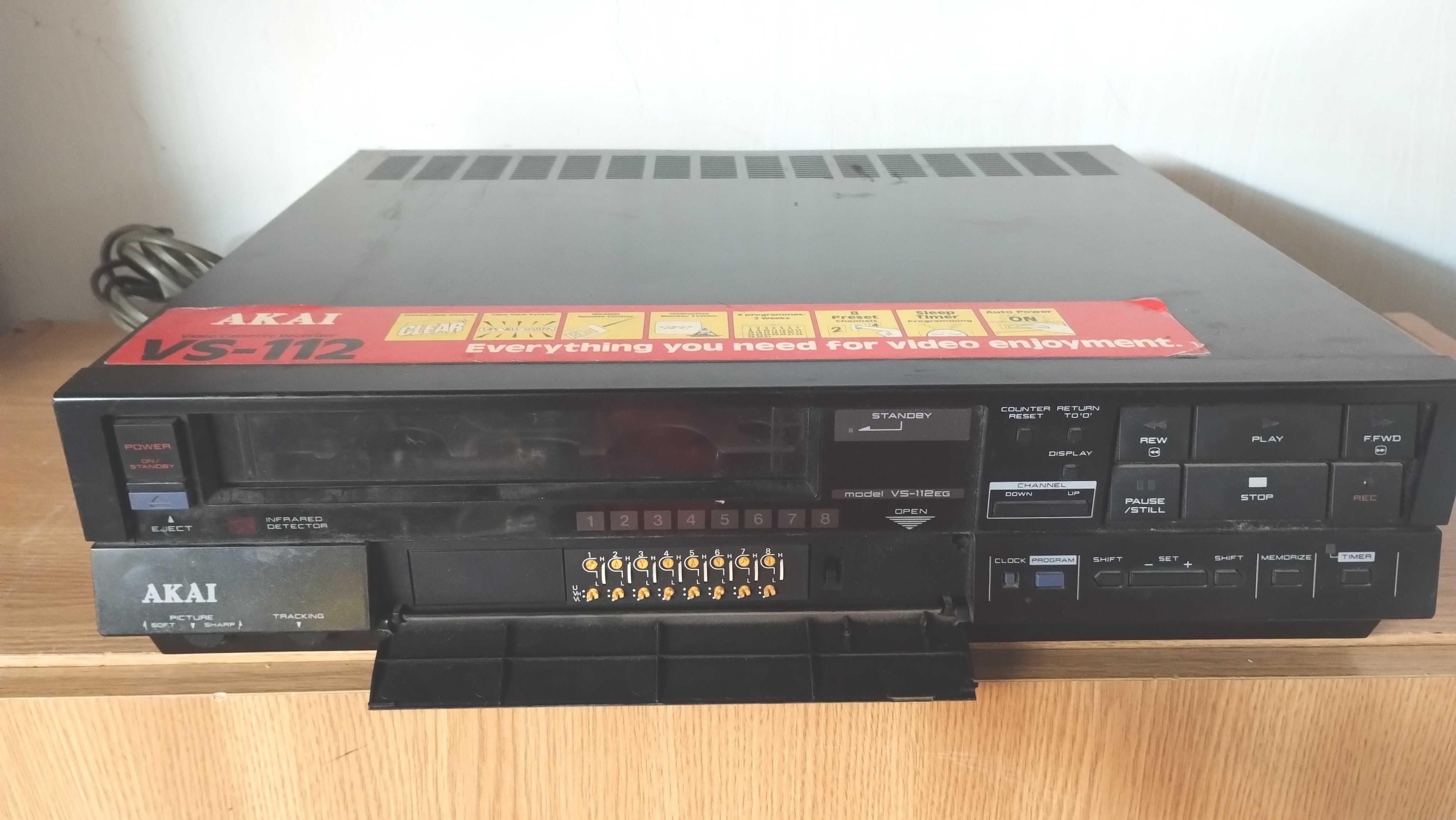de colectie video player Akai vs112 netestat