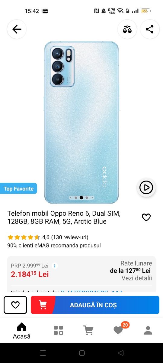 Telefon OPPO Reno 6