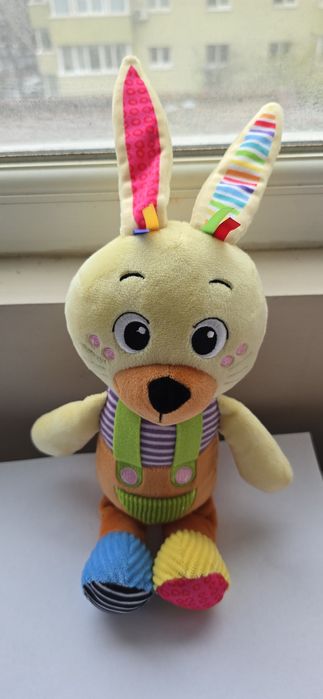 Jucarie de plus Baby Clementoni - Iepurasul Benny, 30 cm