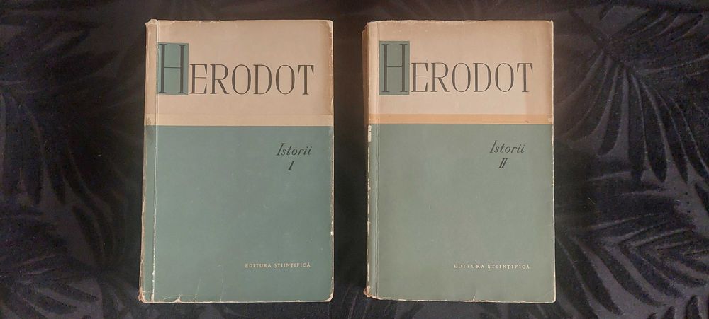 HERODOT - Istorii ( 2 volume ) ED. Stiintifica !