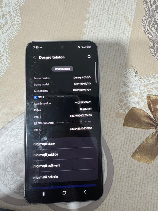 Samsung A56 5G 256Gb